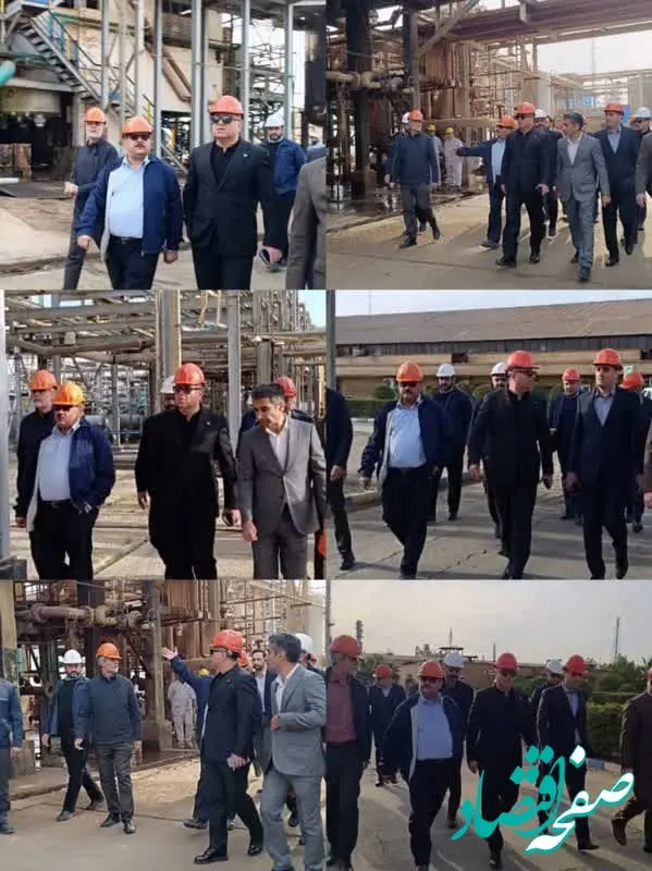 امیدواری پهلوانی به آینده پتروشیمی آبادان/بازدید مدیرعامل تاپیکو از پتروشیمی آبادان با تاکید بر  حل چالش‌ها