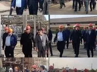 امیدواری پهلوانی به آینده پتروشیمی آبادان/بازدید مدیرعامل تاپیکو از پتروشیمی آبادان با تاکید بر  حل چالش‌ها