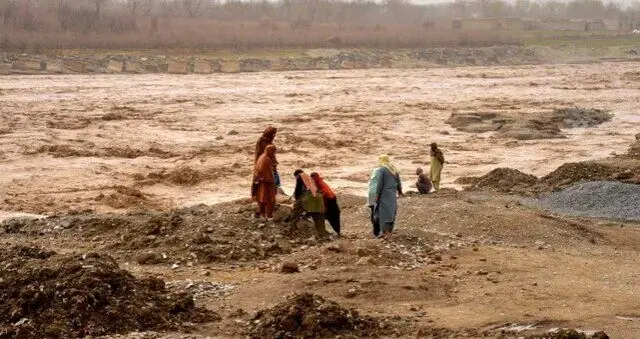 تعداد کشته ها و مفقودین در پی سیل‌ شدید در افغانستان