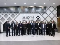 بازدید مدیرعامل بانک سپه از پارک علم و فناوری دانشگاه جامع امام حسین (ع)