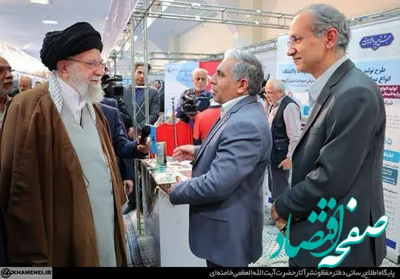 بازدید رهبر معظم انقلاب از طرح مشارکتی ایدرو با بخش خصوصی در نمایشگاه پیشگامان پیشرفت