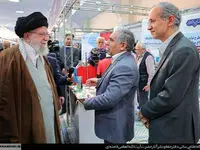 بازدید رهبر معظم انقلاب از طرح مشارکتی ایدرو با بخش خصوصی در نمایشگاه پیشگامان پیشرفت