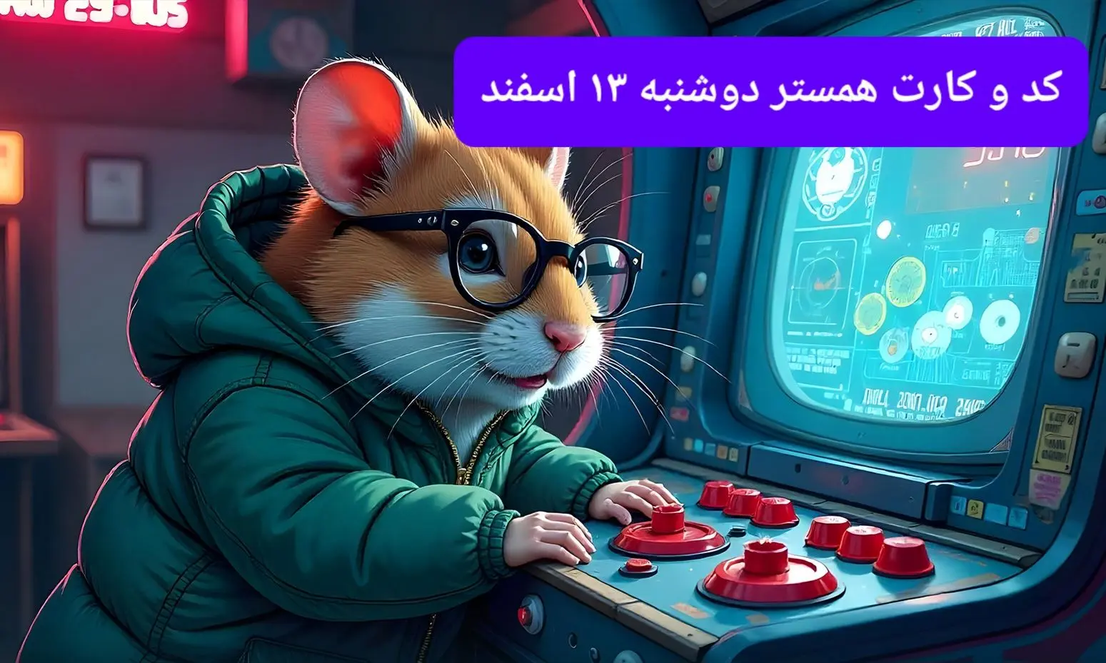 کد مورس و کارت‌ بازی همستر فصل جدید دوشنبه ۱۳ اسفند ۱۴۰۳