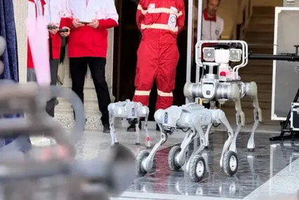 هلال احمر به ربات‌های امدادگر مجهز شد
