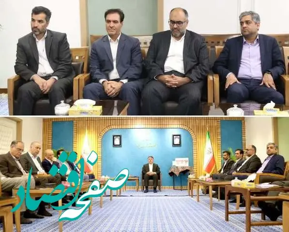 نشست مدیرعامل صندوق بازنشستگی فولاد کشور با استاندار یزد