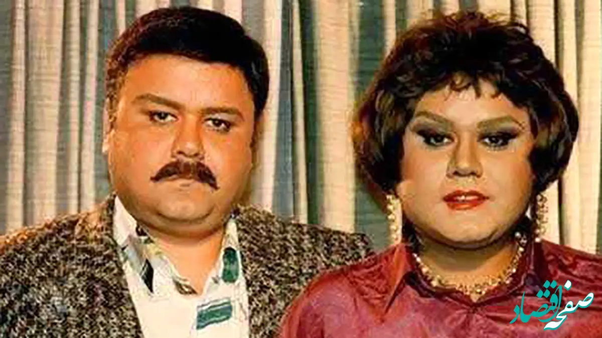 عکس خانوادگی اکبر عبدی / نوه اش ببین چقدر بامزست!