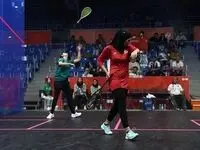 کولاک دو نماینده زن ایران در اسکواش ناگویا
