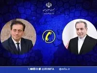 آنچه در گفتگوی تلفنی وزرای امور خارجه ایران و اسپانیا گذشت