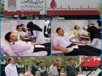 نجات جان بیماران با اهدای خون فولادمردان