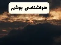 هواشناسی بوشهر در ۲۴ ساعت آینده | پیش بینی وضعیت آب و هوا بوشهر فردا ۵ اردیبهشت ماه ۱۴۰۴ 