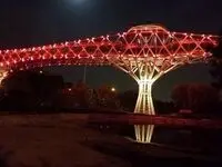پل طبیعت در این روز قرمز می‌شود
