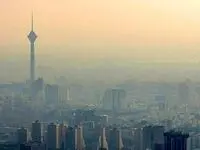 هوای تهران در وضعیت نارنجی؛ هشدار برای گروه‌های حساس