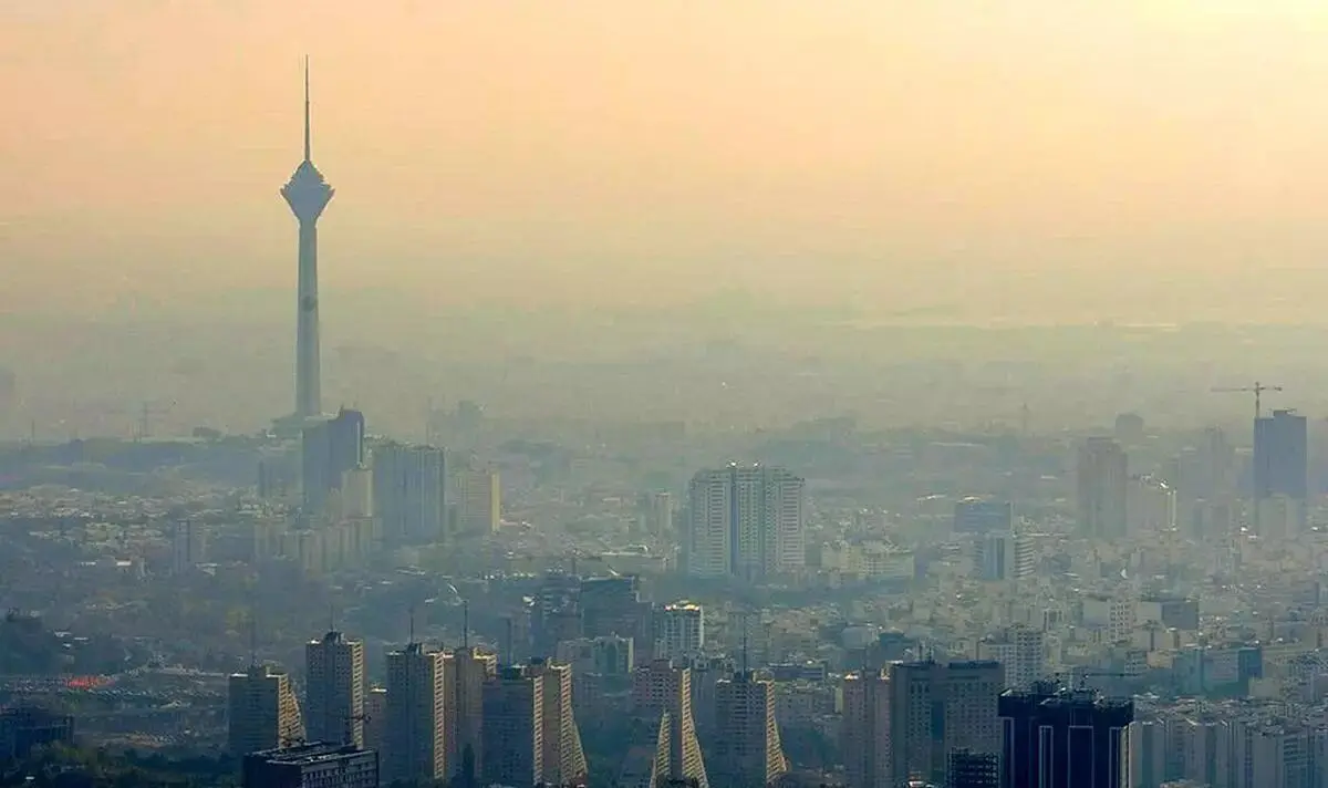 هوای تهران در وضعیت نارنجی؛ هشدار برای گروه‌های حساس