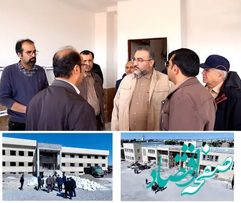 بازدید مدیرعامل از روند ساخت 2 باب مدرسه از سوی چادرملو