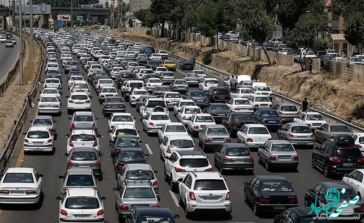وضعیت ترافیک وحشتناک در جاده‌های شمالی