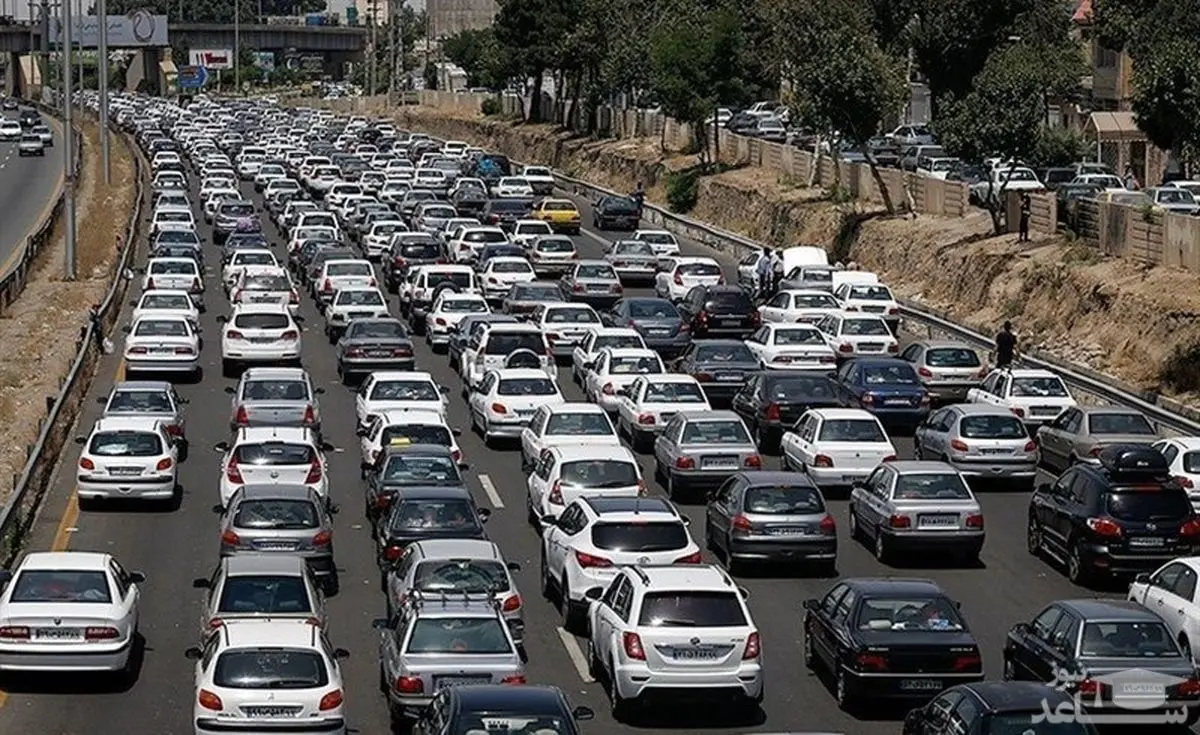 وضعیت ترافیک وحشتناک در جاده‌های شمالی