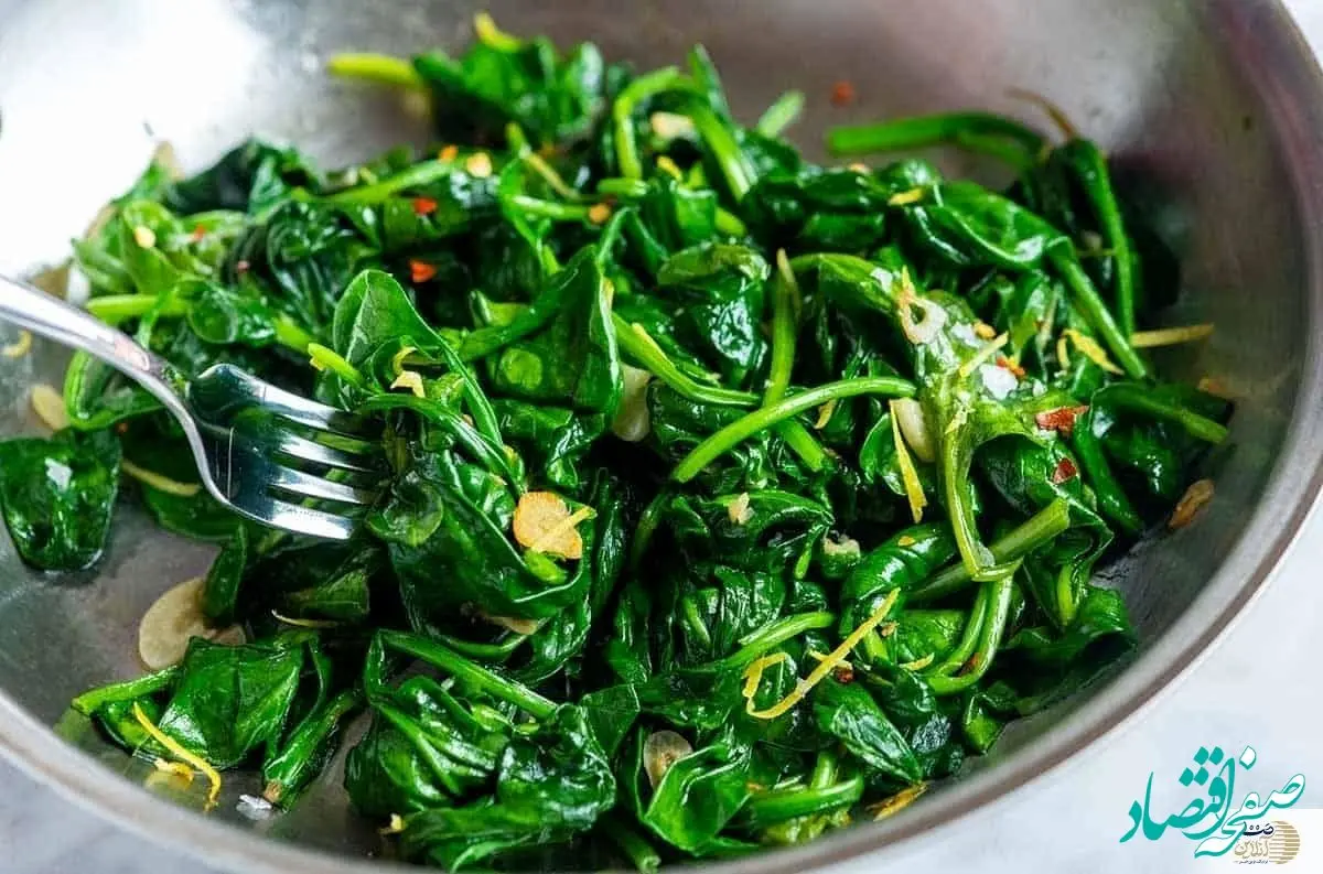 اسفناج بهترین و قوی ترین سبزی برای تقویت سیستم ایمنی بدن