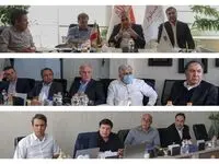 نشست تکمیلی مدیرعامل صبانور با پیمانکار پروژه ۵ میلیون تنی کنسانتره آهن گلالی برگزار شد