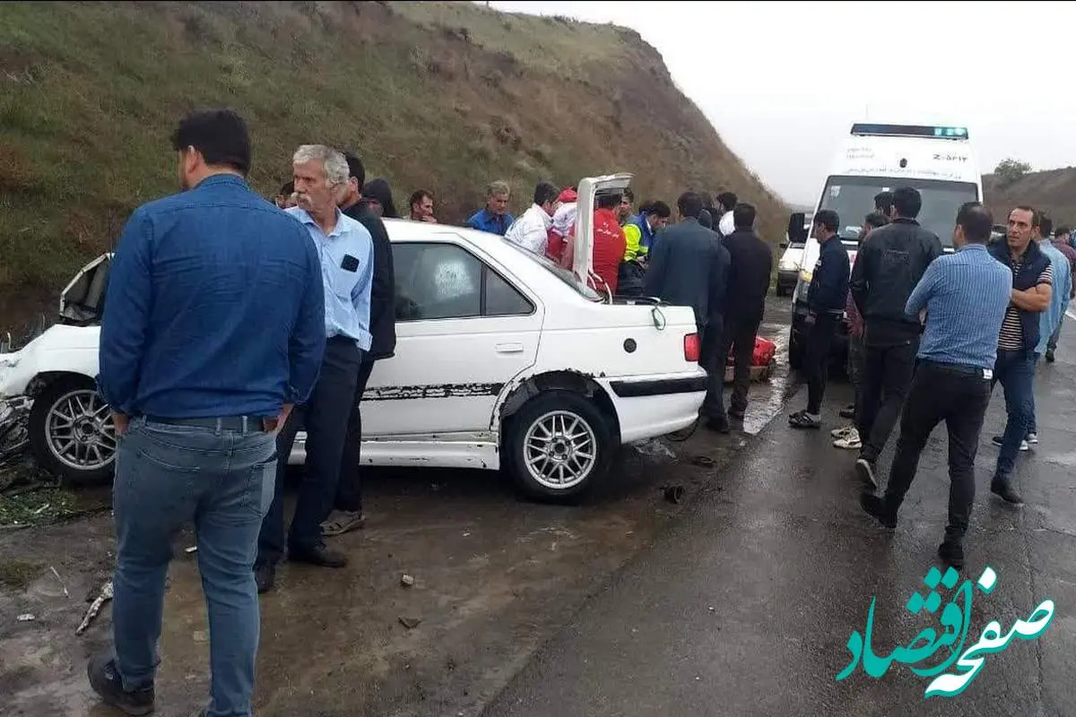 تصادف مرگبار در جاده مغان 7 کشته و زخمی بجا گذاشت 