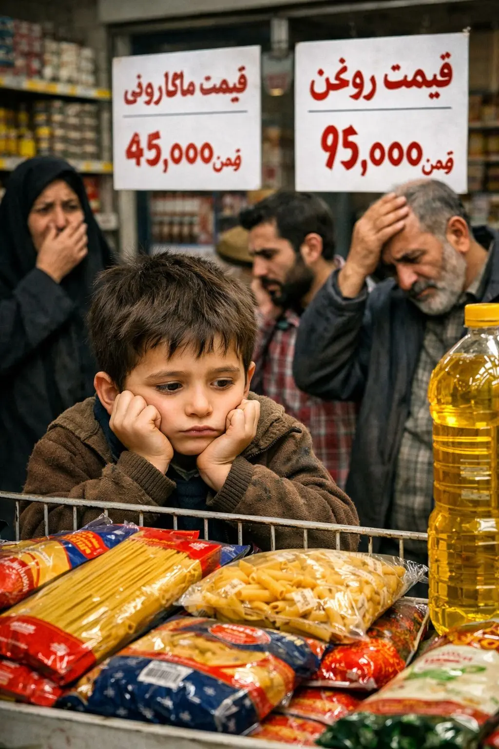 قیمت‌ها سر به فلک کشید؛ روغن سه‌برابر شد، ماکارونی دوباره گران شد!