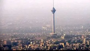 شاخص آلودگی هواى تهران؛ ناسالم براى گروههای حساس