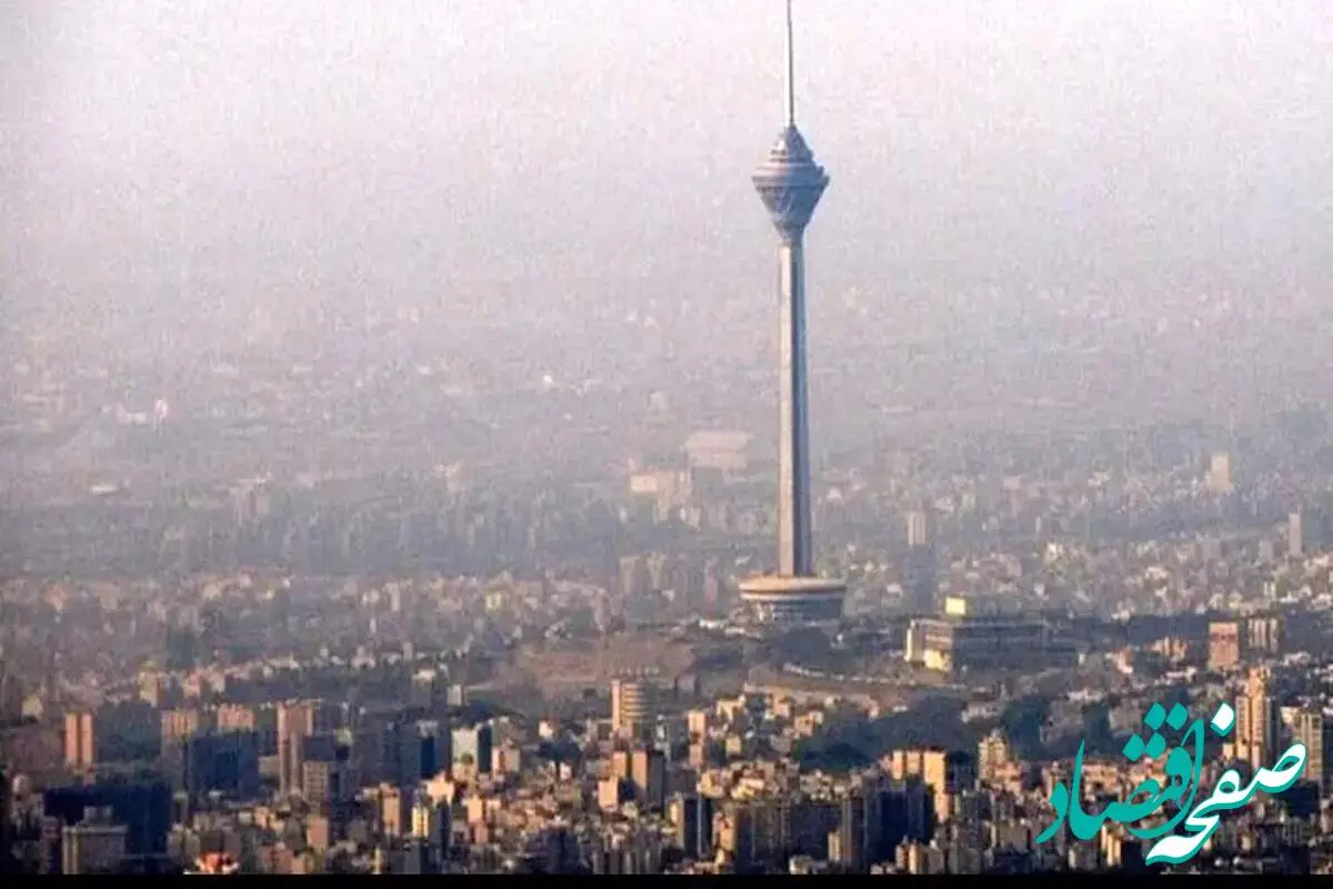 شاخص آلودگی هواى تهران؛ ناسالم براى گروه‌های حساس
