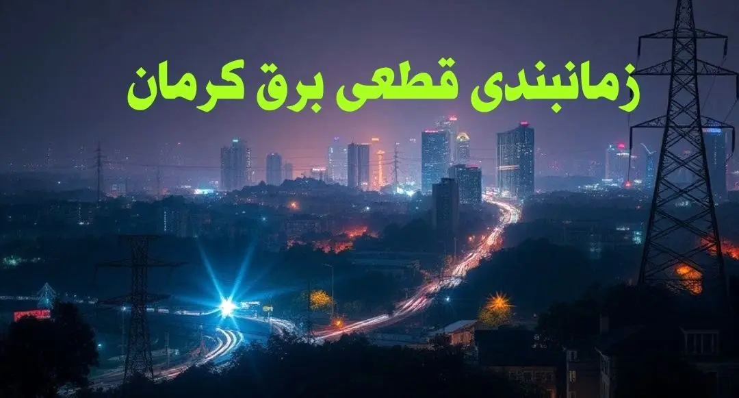 زمانبندی قطعی برق کرمان چهارشنبه ۱۰ بهمن ۱۴۰۳ + جدول خاموشی برق کرمان دهم بهمن ماه ۱۴۰۳