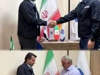جلسه معارفه مدیر کارخانه شرکت آهن و فولاد غدیر ایرانیان برگزار شد