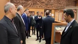 بازدید مدیرعامل بیمه ایران از شعبه تخصصی خسارت اتومبیل شهید مدنی تبریز