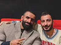 استایل هادی چوپان در کنار ستاره‌های سینما در اکران فیلم زودپز