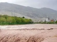 بارش شدید در ۸ دقیقه؛ سیلاب راه‌های سوادکوه را مسدود کرد