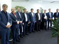 دیدار مدیرعامل بانک رفاه کارگران با مدیرعامل شرکت پتروشیمی نوری