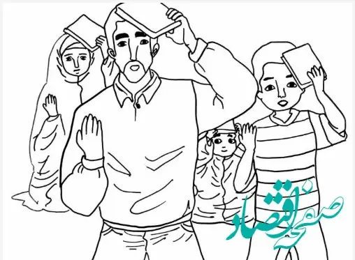نقاشی شب قدر و شهادت امام علی (ع) به صورت کودکانه برای رنگ آمیزی و مدرسه