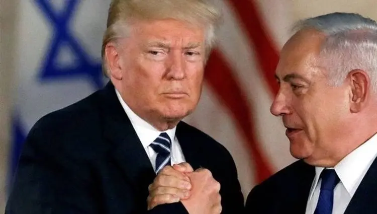 سعی دونالد ترامپ برای انکار مجدد کشیده شدن به جنگ از سوی رژیم صهیونیستی