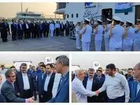 بازدید رئیس کل بیمه مرکزی و مدیران ارشد صنعت بیمه از کشتی تحت پوشش موسسه بیمه متقابل کیش