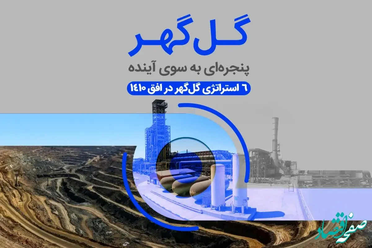 شش استراتژی گل گهر در افق ۱۴۱۰

