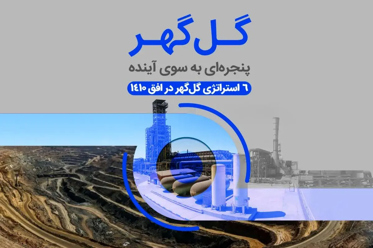 شش استراتژی گل گهر در افق ۱۴۱۰

