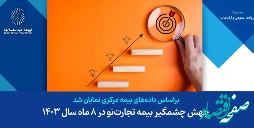 جهش چشمگیر بیمه تجارت‌نو در ۸ ماه سال ۱۴۰۳