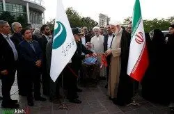 آغاز به کار نمایشگاه دانش آموزی معبر عشق در دومین کنگره شهدای غواص جزیره کیش