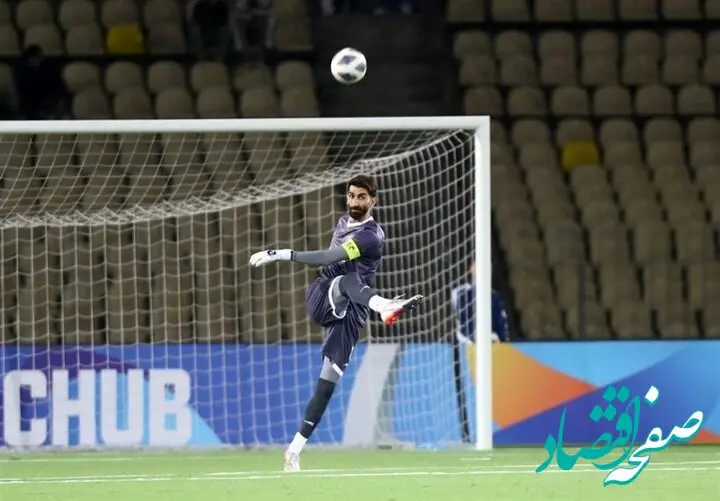 پست معنادار بیرانوند پس از توقف مقابل استقلال + عکس 