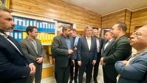 حضور مدیرعامل بیمه ایران در مسجدسلیمان پس از ۶۰ سال