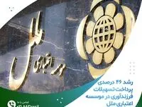 رشد ۴۶ درصدی پرداخت تسهیلات فرزندآوری در موسسه اعتباری ملل