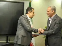 برگزاری مراسم معارفه سرپرست معاونت مالی و اقتصادی ایمیدرو با حضور آقاجانلو