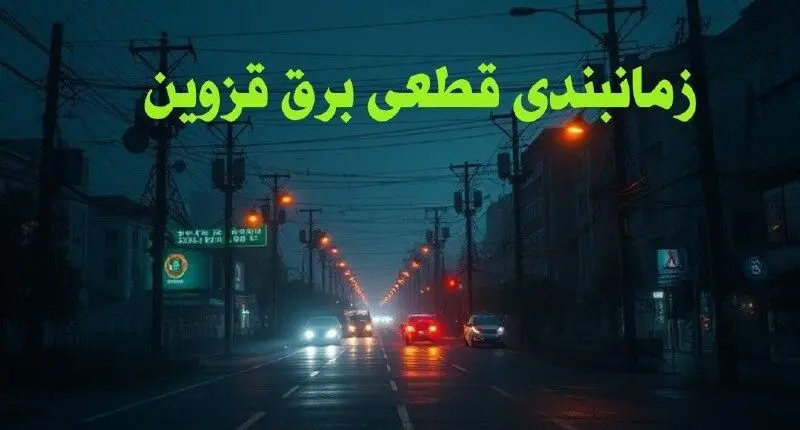 زمانبندی قطعی برق قزوین چهارشنبه ۱۰ بهمن ۱۴۰۳ + جدول خاموشی برق قزوین دهم بهمن ماه ۱۴۰۳