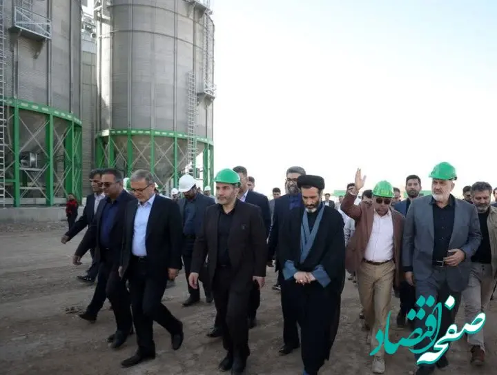  بازدید وزیر صمت از پروژه بیواتانول کرمانشاه