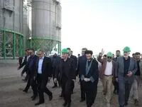  بازدید وزیر صمت از پروژه بیواتانول کرمانشاه