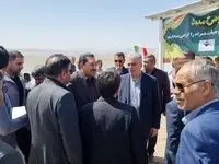 وزیر صمت وارد معدن مس جانجا شد