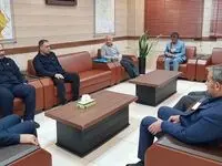 مدیرعامل فولاد خوزستان با مدیرکل راه و شهرسازی خوزستان دیدار نمود