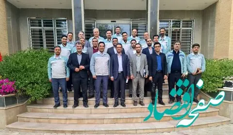 بازدید معاون اقتصادی و مالی شرکت فولاد مبارکه از شرکت ورق خودرو چهارمحال و بختیاری