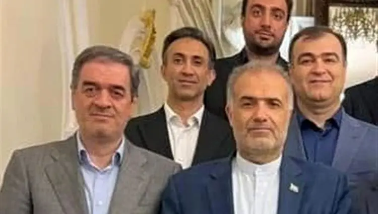 دیدار و گفت‌و‌گوی رئیس کل بیمه مرکزی و سفیر ایران در روسیه